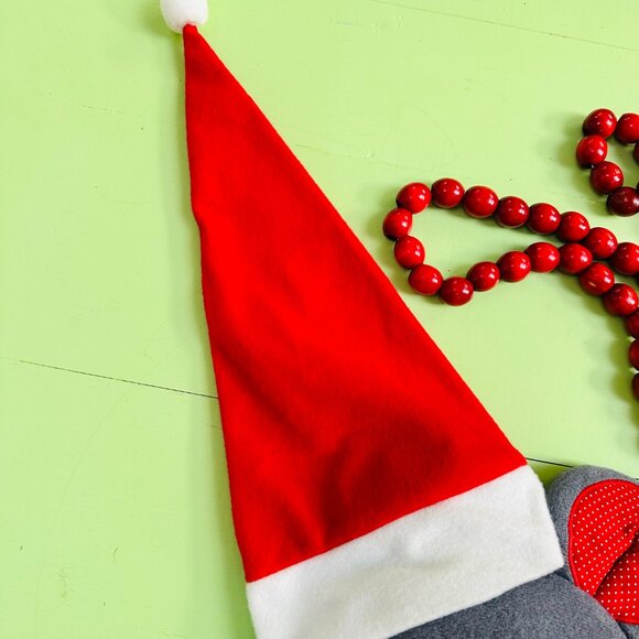 Vintage Large Xmas Mouse Wall Decor Christmas Front Door Sign Vintage Christmas - Picture 5 of 9